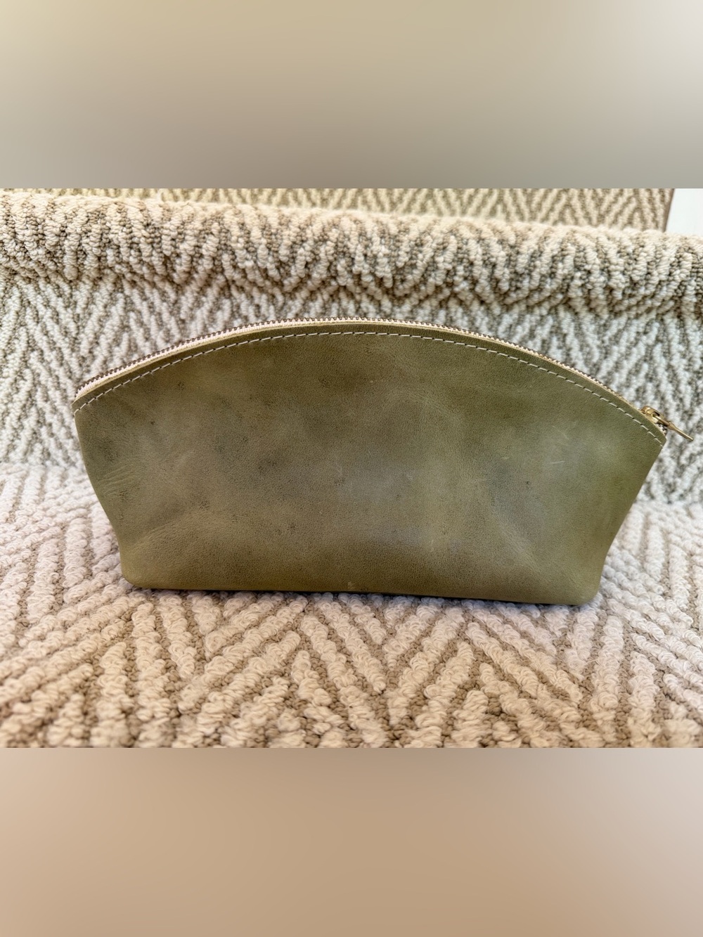 🦄  PLG Portland Leather Goods Total Eclipse Make-Up Bag - Anjou